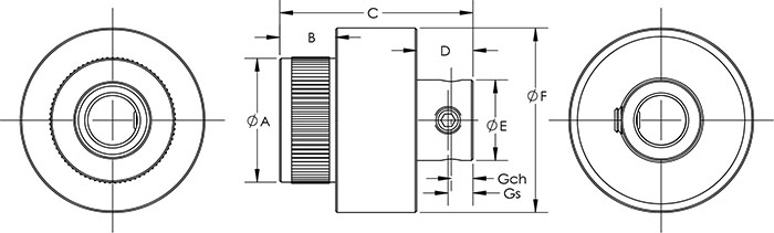 2871 Overrunning Roller Clutch, Dimensions 2871 Overrunning Roller Clutch, Dimensions
